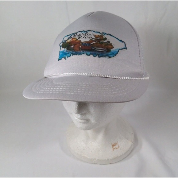 Puerto Rico Snapback Sobreros Clásico Sobreros Logotipo Bordado 3D : Aazon.co.x